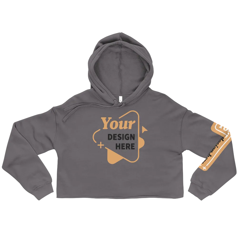 Women's Cropped Hoodie | Bella   Canvas 7502